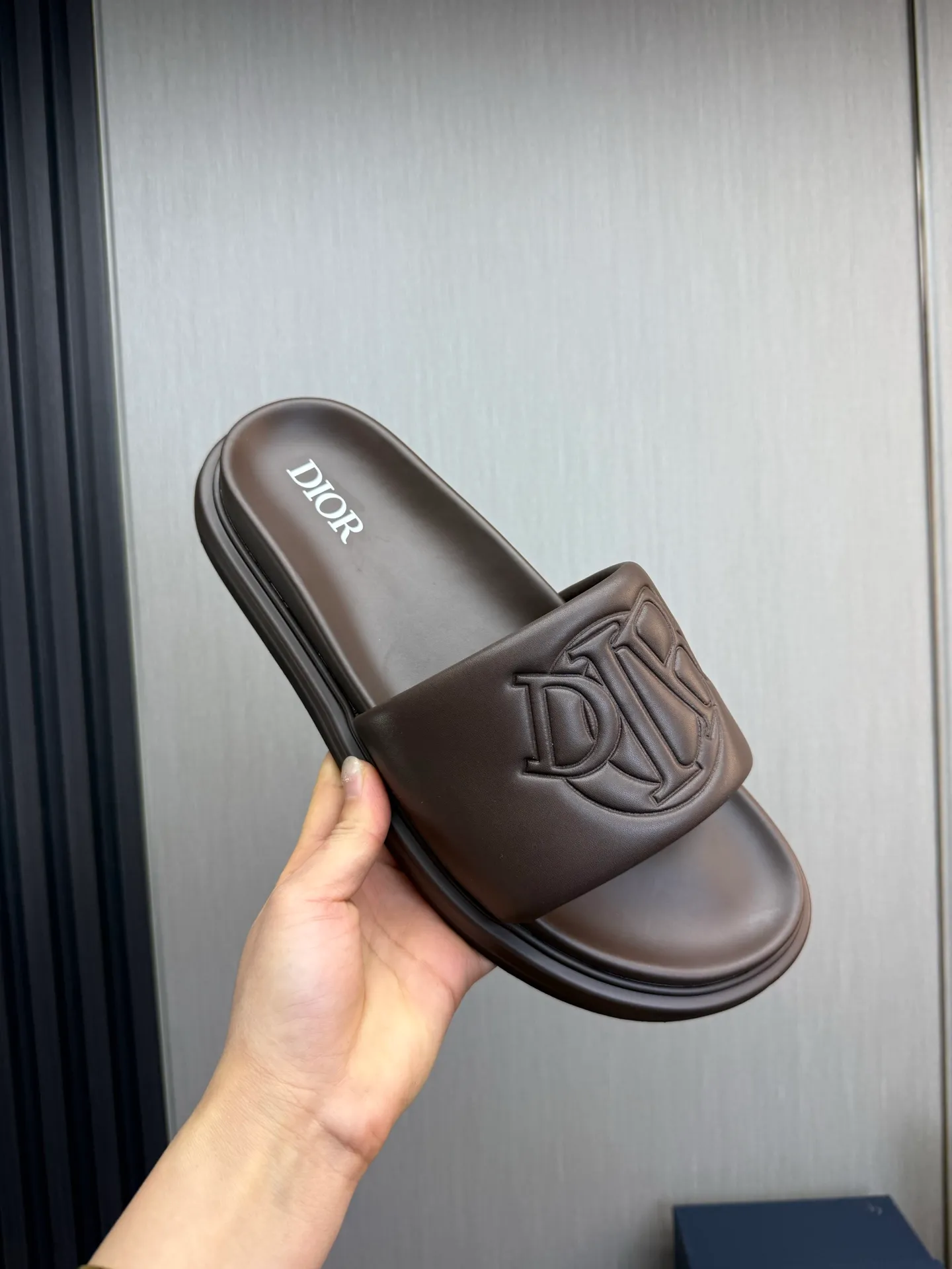 Men's shoes 280💰 Dior. Men's slippers🩴Official website 1:1 production 38-45 yards 45 46 🉑️Customized original material shipped✅